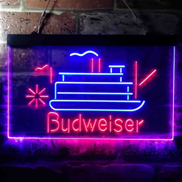 Budweiser Riverboat Neon-Like LED Sign